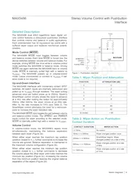 MAX5486EUG+T Datasheet Page 8