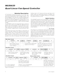 MAX6620ATI+T Datasheet Page 8