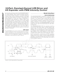 MAX6946ATE+TG071 Datasheet Page 16