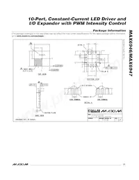 MAX6946ATE+TG071 Datasheet Page 21