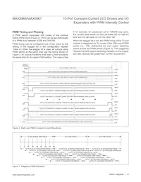 MAX6967ATE+ Datasheet Page 12