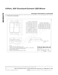 MAX6970AUE+T Datasheet Page 12