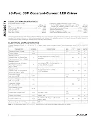 MAX6971AUG+T Datasheet Page 2