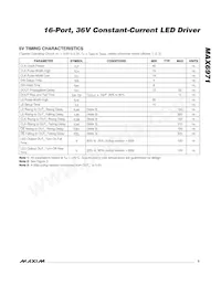 MAX6971AUG+T Datasheet Page 3