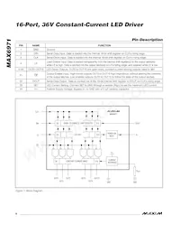 MAX6971AUG+T Datasheet Page 6