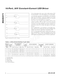 MAX6971AUG+T Datasheet Page 8