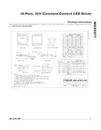 MAX6971AUG+T Datasheet Page 11