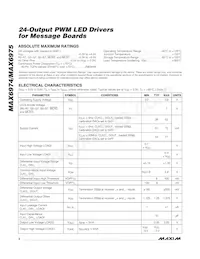 MAX6975ATL+T Datasheet Page 2