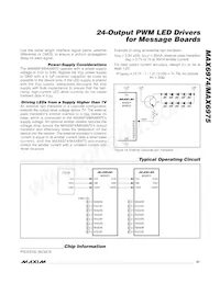 MAX6975ATL+T Datasheet Page 21