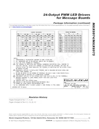 MAX6975ATL+T Datasheet Page 23