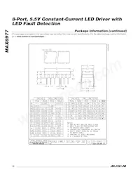 MAX6977AUE+T Datasheet Page 12