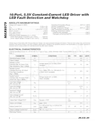 MAX6979AUG+T Datasheet Page 2