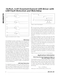 MAX6979AUG+T Datasheet Page 8