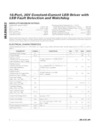 MAX6983AUG+T Datasheet Page 2