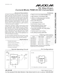 MAX738ACWE+TG002 Datenblatt Cover