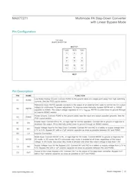 MAX77271EWL+T Datasheet Page 12