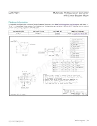 MAX77271EWL+T Datasheet Page 19