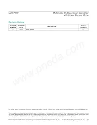 MAX77271EWL+T Datasheet Page 20