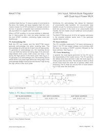 MAX77756BEWL+TG7 Datasheet Pagina 19