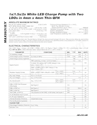 MAX8631XETI+TG104 Datasheet Page 2