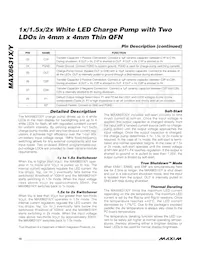 MAX8631XETI+TG104 Datasheet Page 10