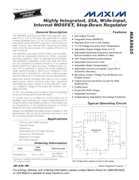 MAX8655ETN+TW數據表 封面