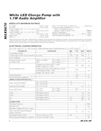 MAX8678ETE+T Datasheet Page 2