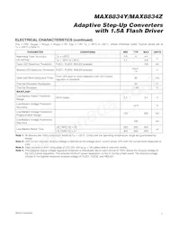 MAX8834ZEWP+T Datasheet Page 5