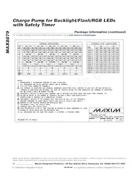 MAX8879ETG+T Datasheet Page 16