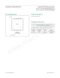 MAX8901BETA+TCH8 Datasheet Pagina 13