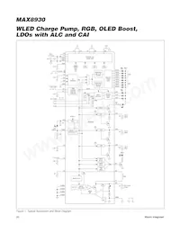 MAX8930EWJ+ Datasheet Pagina 20