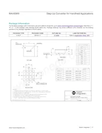 MAX8969EWL35+T Datasheet Pagina 17