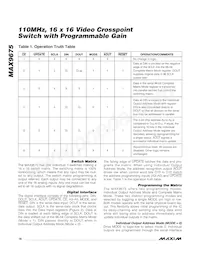 MAX9675ECQ+T Datasheet Page 16