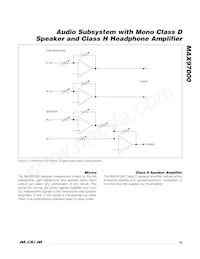 MAX97000EWA+T Datasheet Page 19