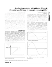 MAX97000EWA+T Datasheet Page 21