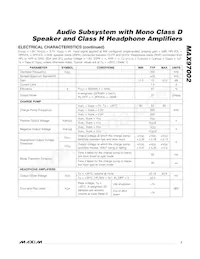 MAX97002EWP+T Datasheet Page 7