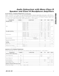 MAX97002EWP+T Datasheet Page 9
