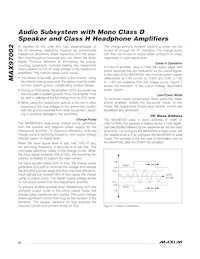 MAX97002EWP+T Datasheet Page 22