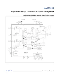 MAX97003EWP+T Datasheet Pagina 6