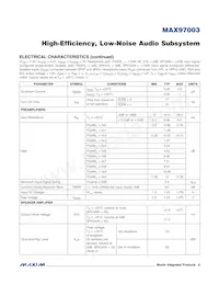 MAX97003EWP+T Datasheet Page 8