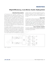 MAX97003EWP+T Datasheet Page 22