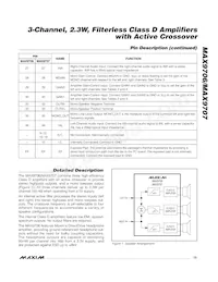 MAX9707ETX+T Datasheet Page 13