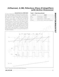MAX9707ETX+T Datasheet Page 15