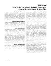 MAX9708ETN/V+TD Datasheet Page 15