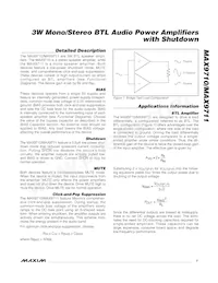 MAX9710EUE+T Datasheet Page 7