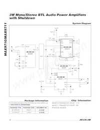 MAX9710EUE+T Datasheet Page 12