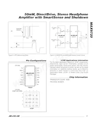MAX9720BEUE+T Datasheet Page 17