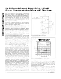 MAX9722AETE+TG069 Datasheet Pagina 14