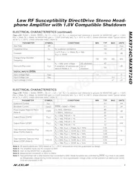 MAX9724DEBC+ Datasheet Page 3