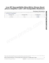 MAX9724DEBC+ Datasheet Page 19